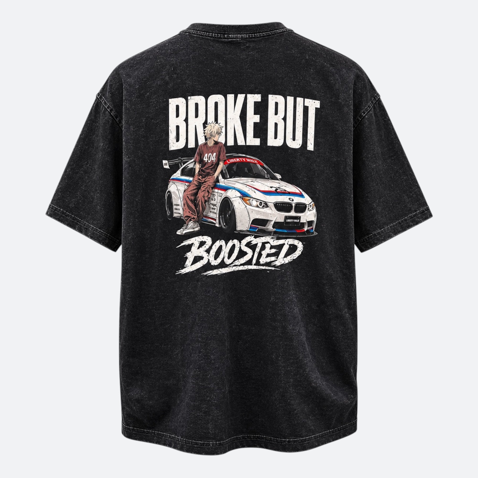 "Broke but Boosted" - Oversized Shirt