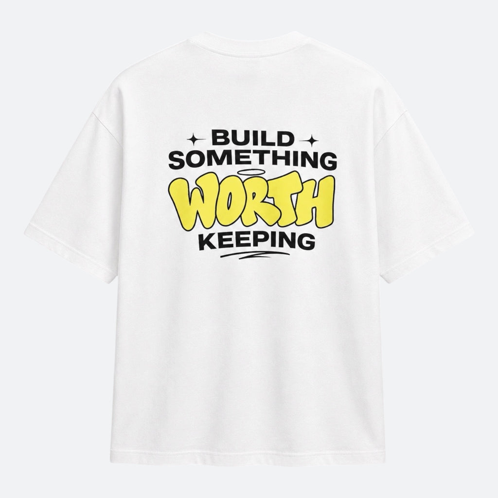 "Worth It" - Boxy Shirt