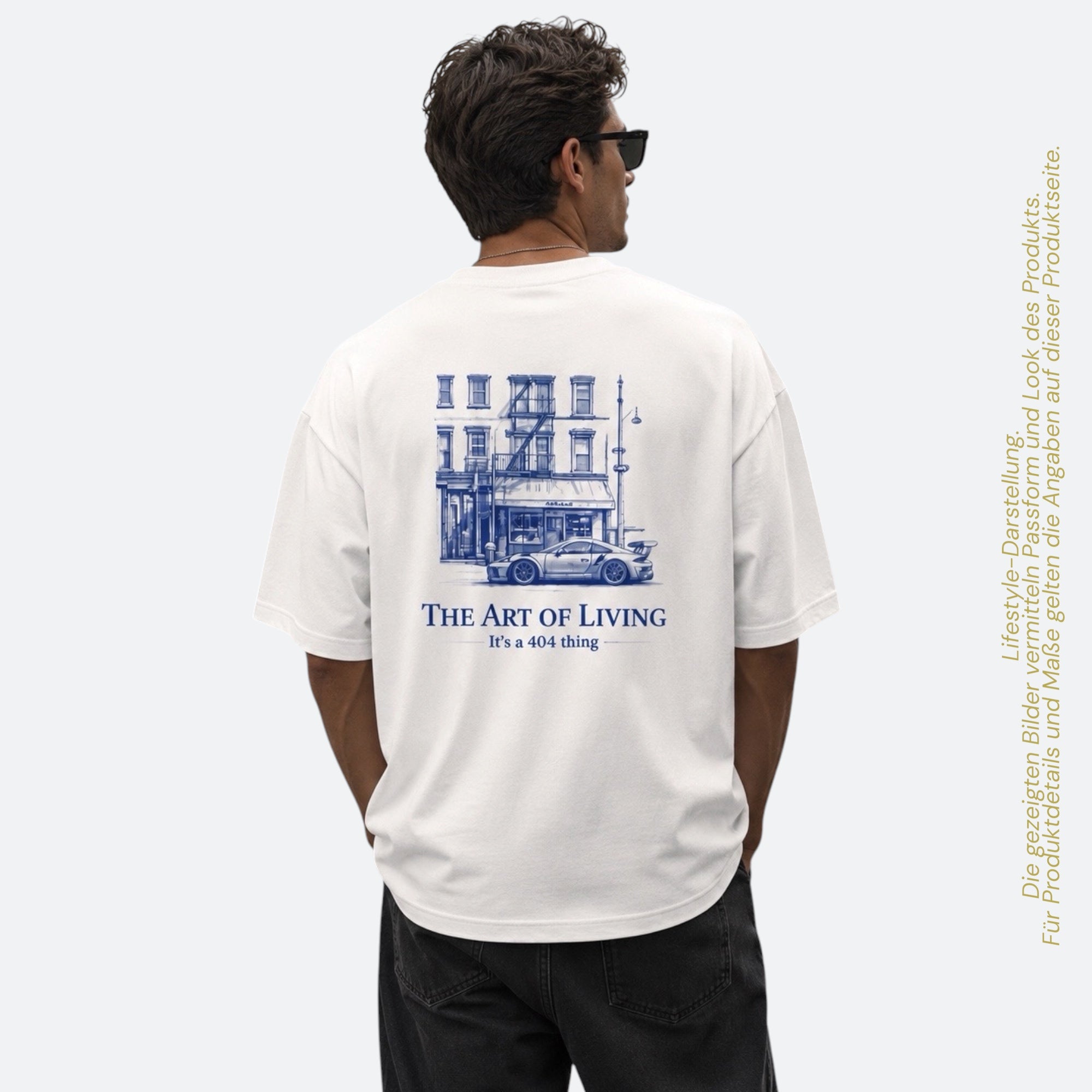 "Art of Living" - Boxy Shirt