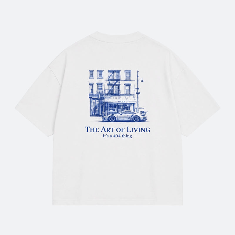 "Art of Living" - Boxy Shirt