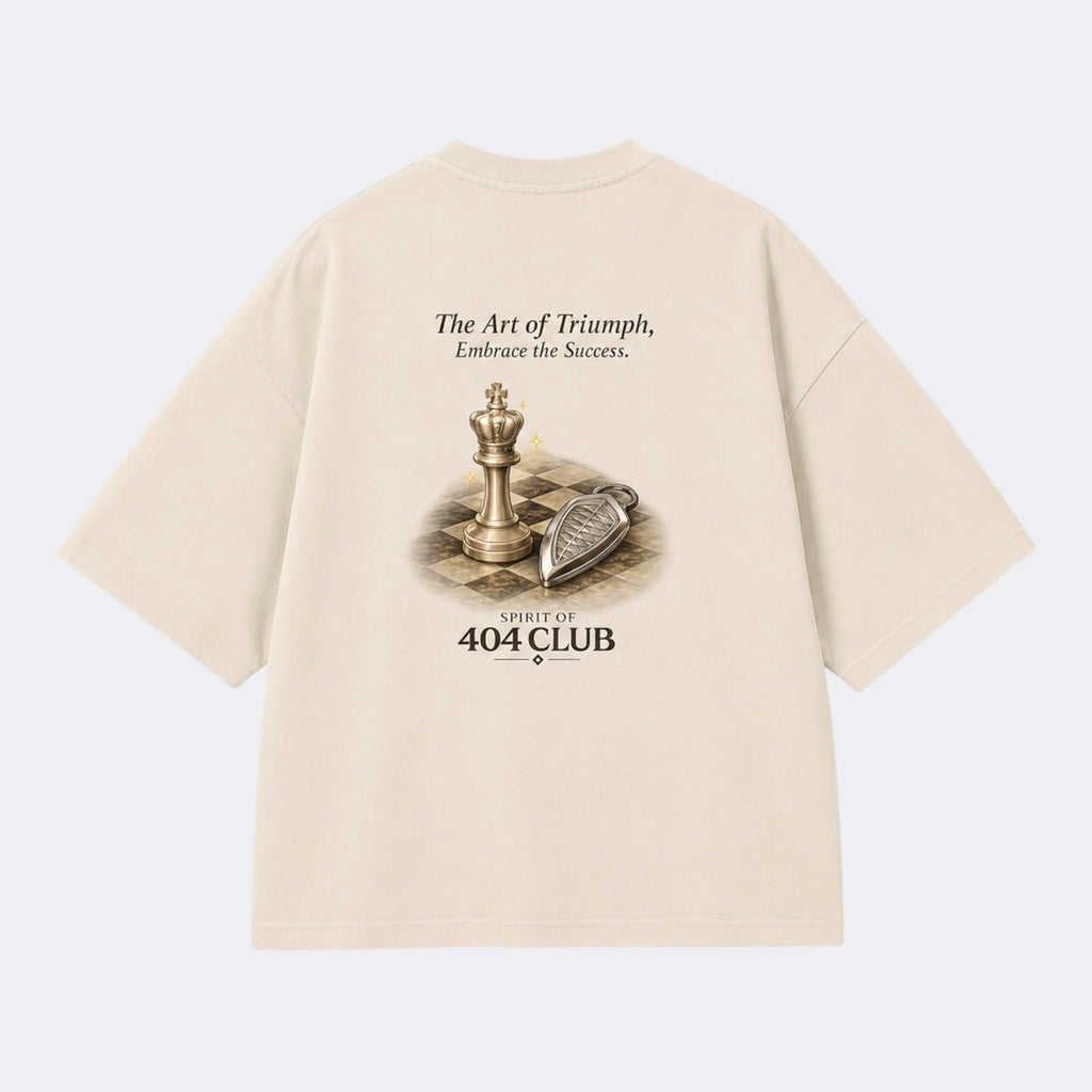 "Checkmate" - Boxy Shirt