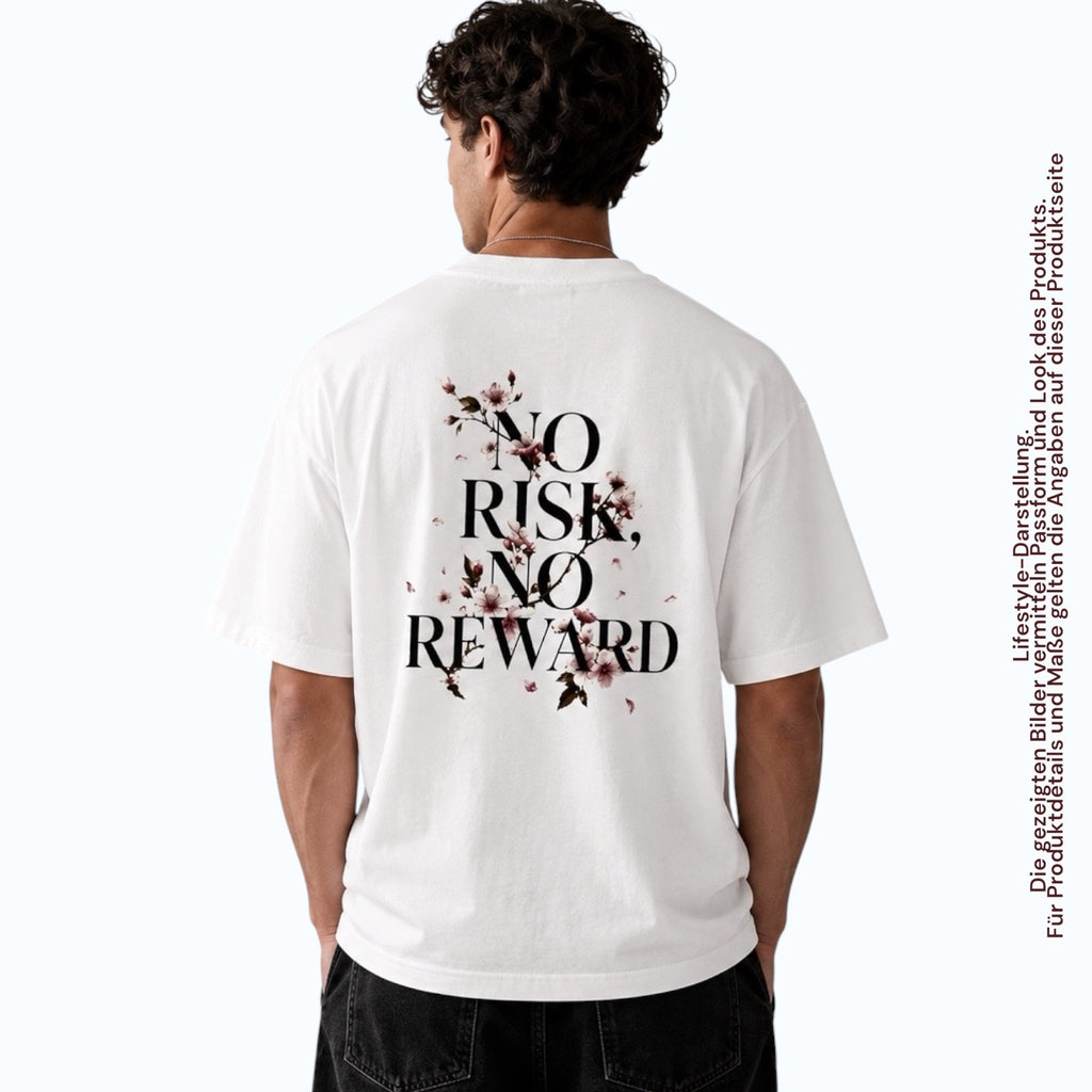 "No Risk No Reward" - Boxy Shirt