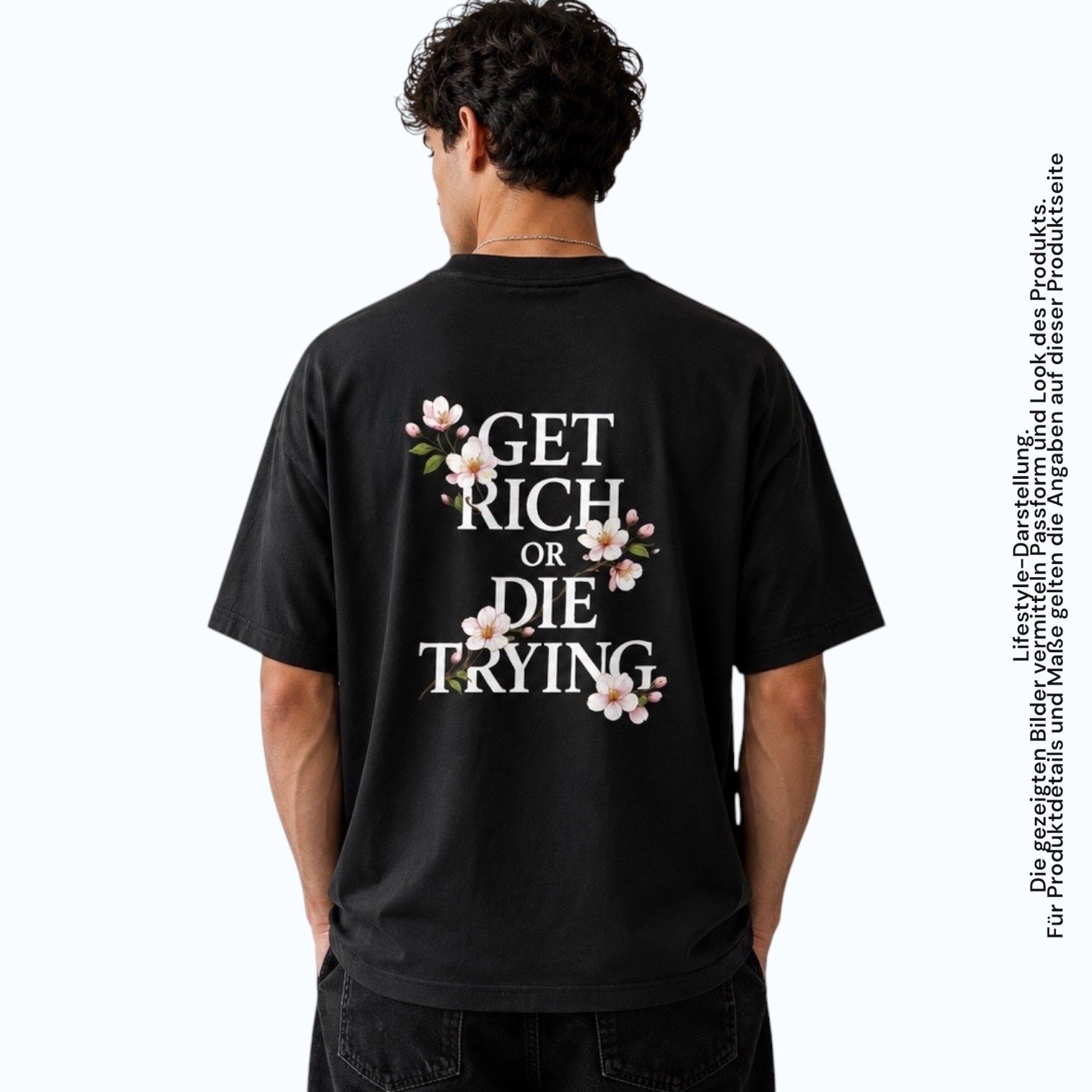 "Get Rich or Die Trying" - Boxy Shirt