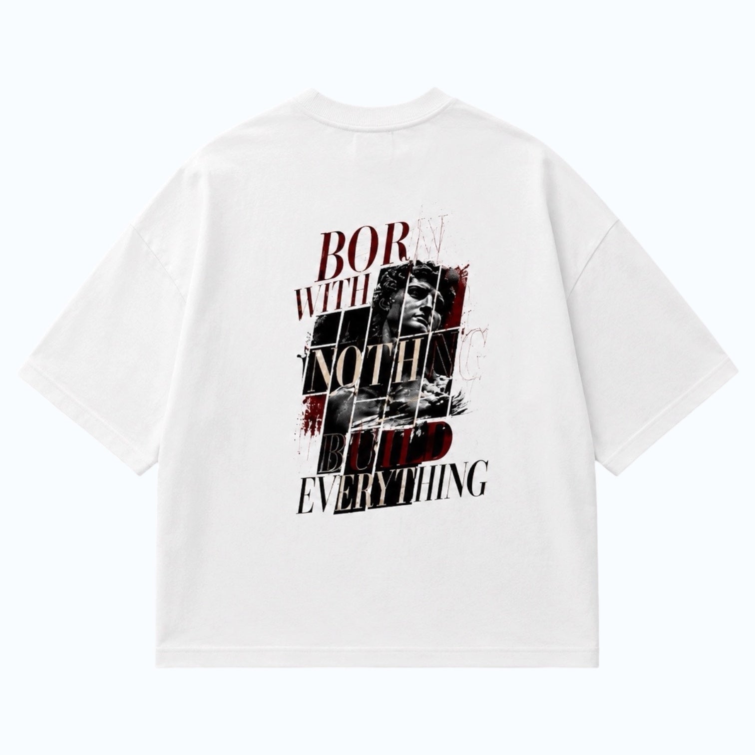 "Born With Nothing" - Boxy Shirt