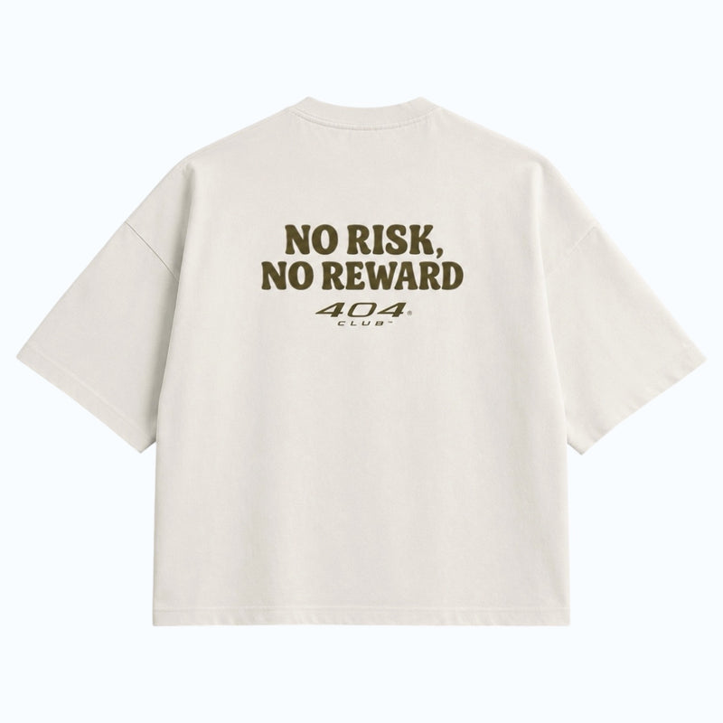 "No Risk, No Reward" - Boxy Shirt