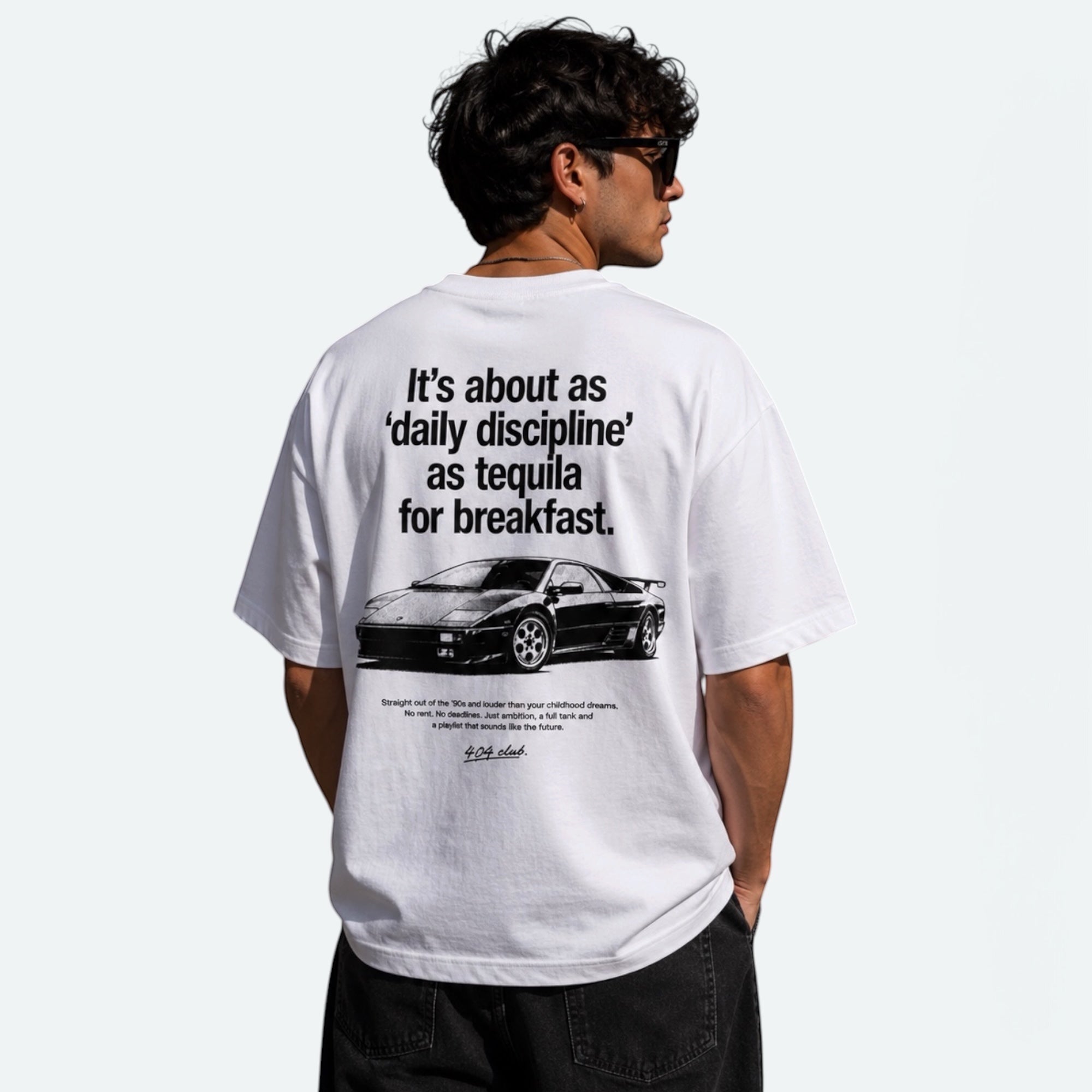 "Tequila for Breakfast" - Boxy Shirt