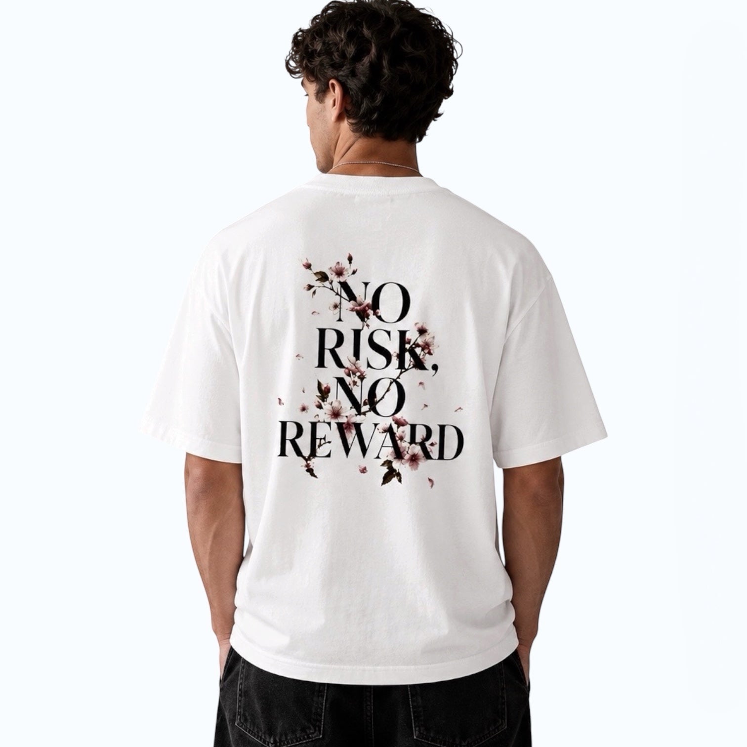 "No Risk No Reward" - Boxy Shirt