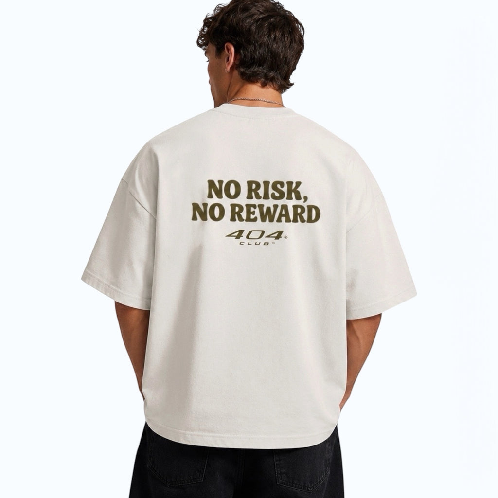 "No Risk, No Reward" - Boxy Shirt